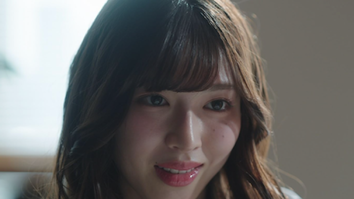 Marry My Husband TV show screenshot 2: Reina Esaka close up and speaking.