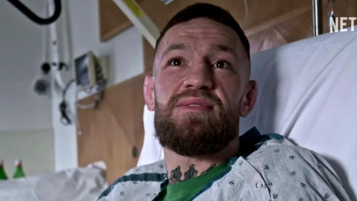 McGregor Forever TV show: McGregor in a hospital bed