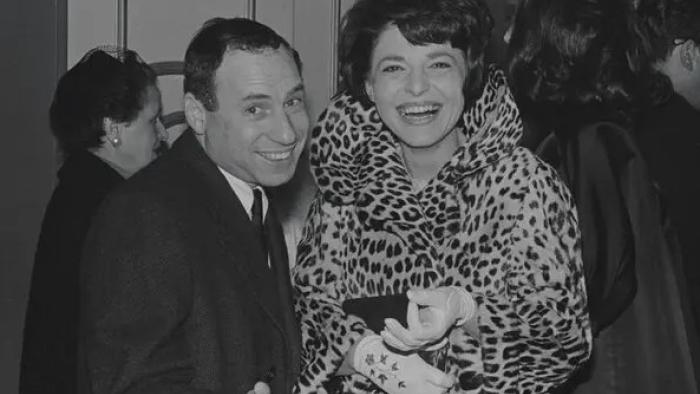 Mel Brooks: The 99 Year Old Man! TV show screenshot 2:: Brooks, sometime before he turned 99, with his wife, Anne Bancroft