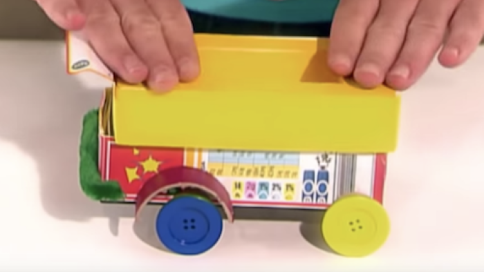 Mister Maker Comes To Town Series: Putting together the Makermobile. 