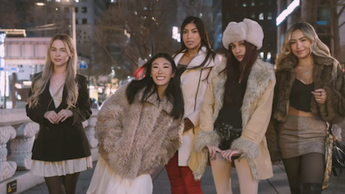 My Korean Boyfriend TV show screenshot 1: The Brazilian women in Seoul. 
