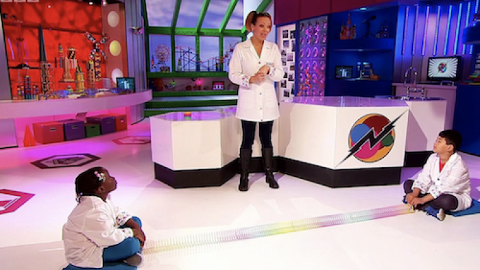 Nina And The Neurons TV Series: Conducting an experiment. 