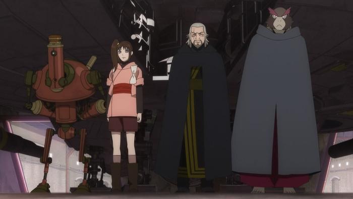 The Ninth Jedi: the crew of Juro's ship