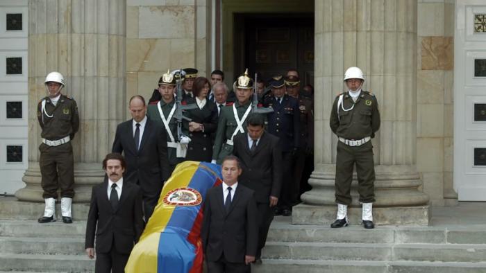 Pablo Escobar: The Drug Lord: Scene of a funeral