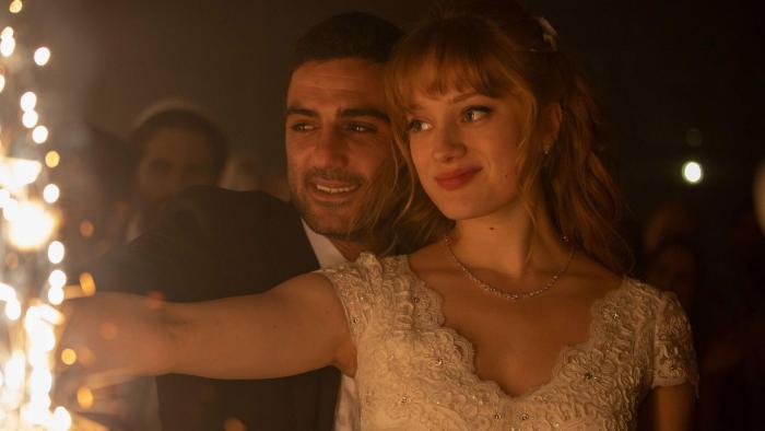 Possessions TV Show: Nathalie (Nadia Tereszkiewicz) at her wedding