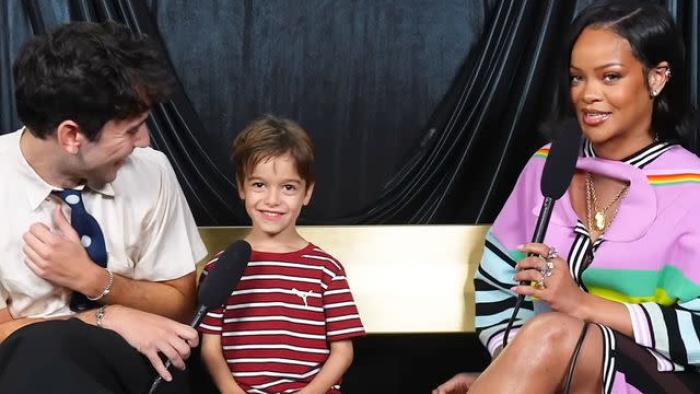 Host Julian Shapiro-Barnum interviews a kid.