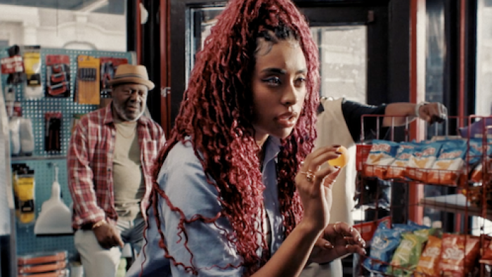 Reframed: Next Gen Narratives TV show screenshot 3: Alycia Pascual-Pena as Robina aiming a ping pong ball forward.