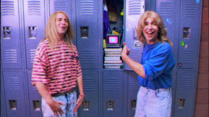 Saturday Morning All Star Hits! TV Show: with your hosts, Skip (Kyle Mooney) and Treybor (Kyle Mooney)