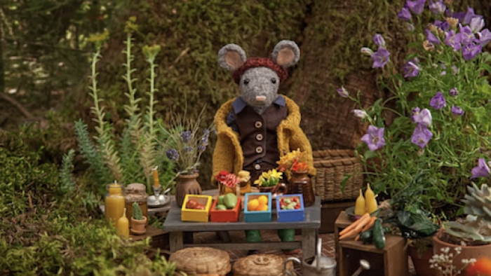 Scout & the Gumboot Kids TV Series: Scout at his home. 