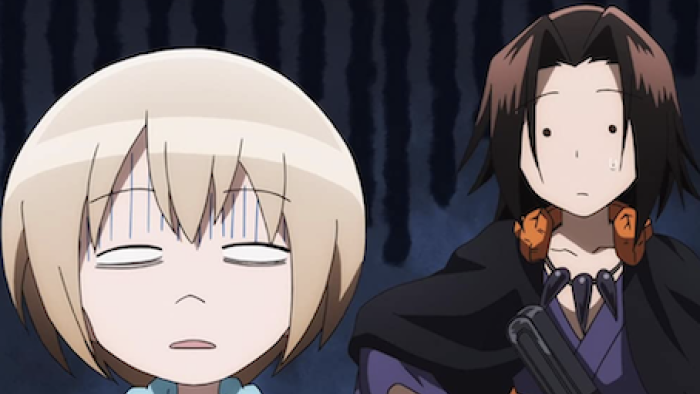 Shaman King TV Show: Manta Oyamada and Asakura Yoh. 