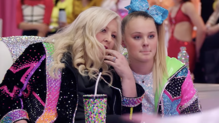 Watching girls audition. 