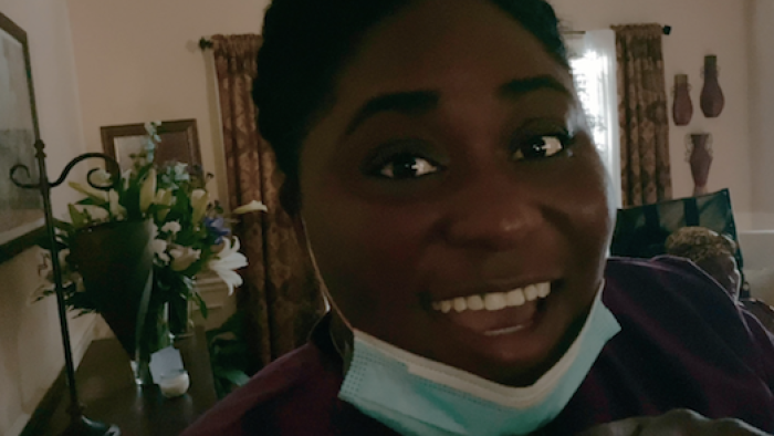 Social Distance TV Show: A health care worker trying to make it all work. 