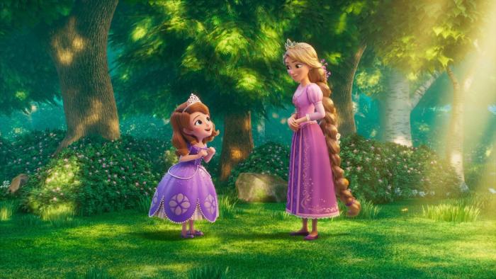 Sofia the First Royal Magic TV Show: Rapunzel visits Sofia