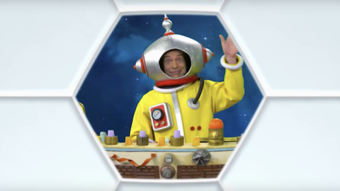 Spot Bots TV Series: Cosmo the astronaut. 