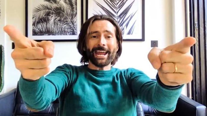 Staged TV Show: David Tennant, at home