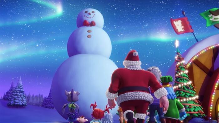 Super Monsters Santa's Super Monster Helpers TV Show: Giant snowman