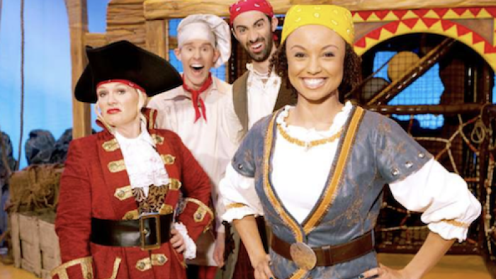 Swashbuckle TV Series: The cast. 