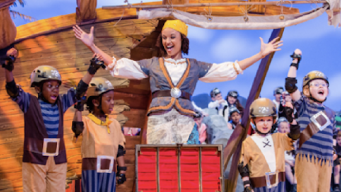 Swashbuckle TV Series: Playing games with Gemma. 
