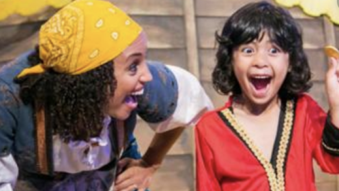 Swashbuckle TV Series: Enjoying the moment during a game. 