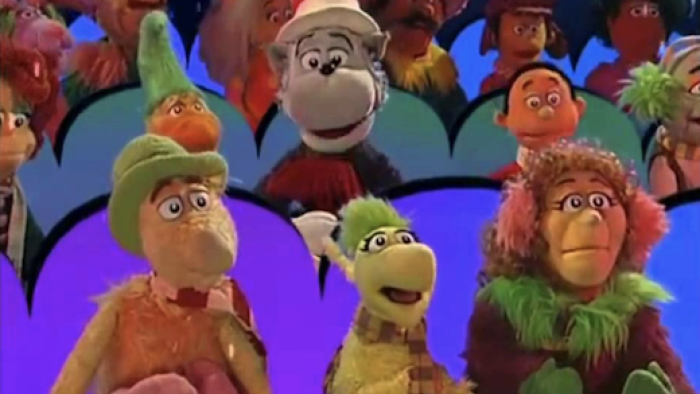 Watching a pageant. 