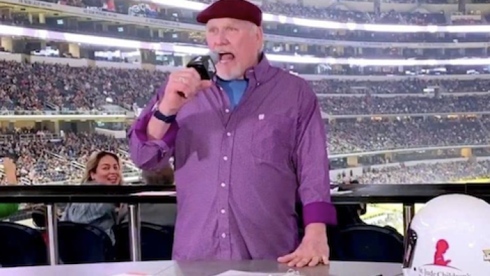 Terry Bradshaw at an event. 