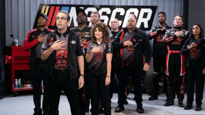 The Crew: The crew stops everything for the national anthem