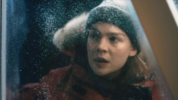 The Head: Maggie (Katharine O'Donnelly) on the outside looking in
