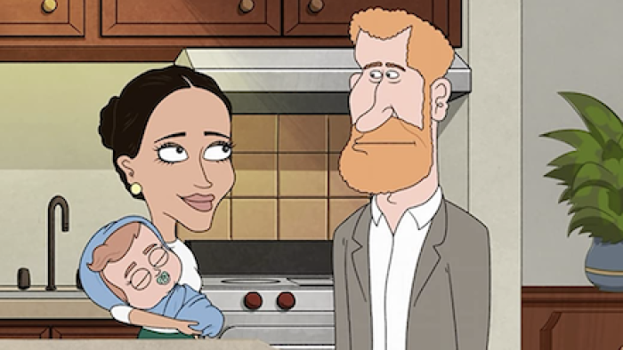 The Prince TV Show: Meghan Markle and Prince Harry. 