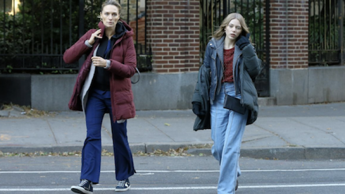 The Village TV Series: Sarah and Katie. 