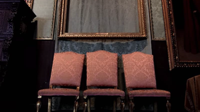This Is a Robbery TV Show: Where a painting once stood