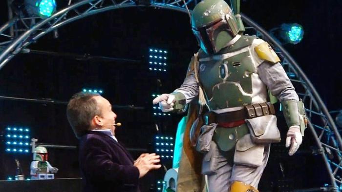 Under the Helmet: Jeremy Bulloch as Boba Fett at a convention