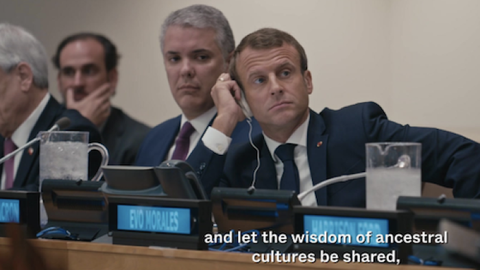Vice Investigates TV Series: At an international conference. 