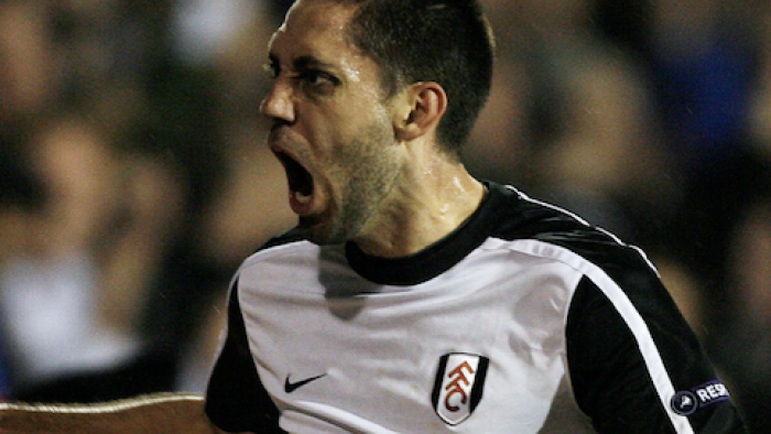 You Don’t Know Where I’m From, Dawg TV show screenshot 3: Clint Dempsey yelling during match in white and black uniform.