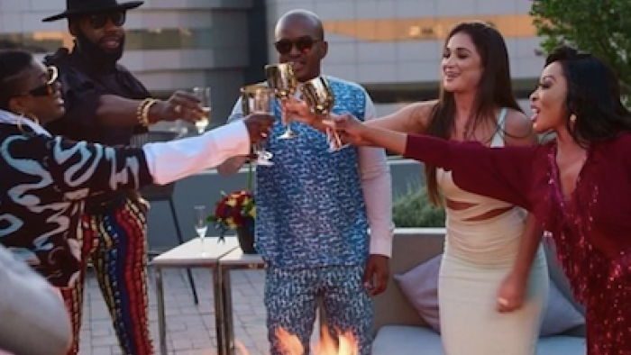 Young, Famous, & African screenshot of a toast. 