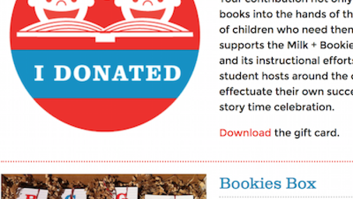 Site visitors can donate on a one-time or ongoing basis.
