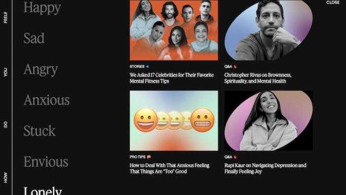 Topics by feeling.