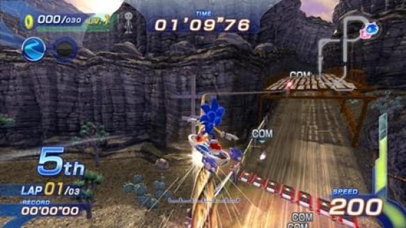 Sonic Free Riders Game Review | Common Sense Media