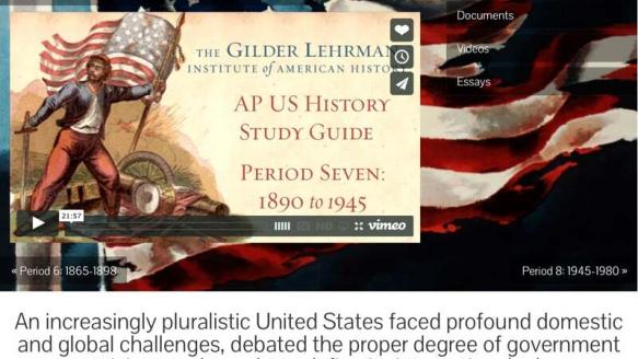 The Gilder Lehrman Institute of American History - Parents' Guide ...