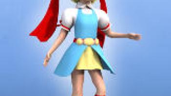 3D Coloring Book for Kids: Fantasy Girls App: Screenshot #1