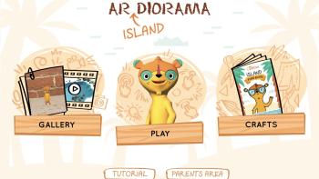 AR Diorama Qurious Island-App: Screenshot #1