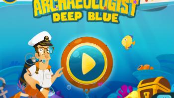 Archaeologist - Deep Blue for Kids App: Screenshot #1