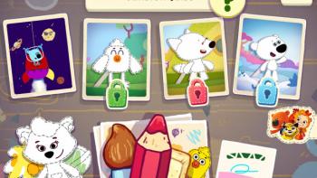 Be-be-bears: Painting for kids App: Screenshot #1