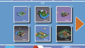 Blox 3D City Creator App: Screenshot #1