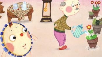 Charlie Jumped out of the Clock - Learning Story App: Screenshot #4