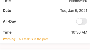 Chipper: College Daily Planner: Screenshot #2