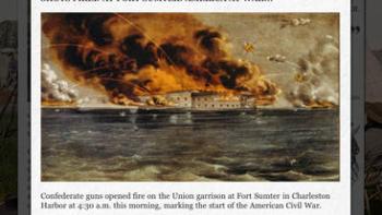 The Civil War Today App: Screenshot #2