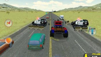 Crazy Monster Truck - Escape App: Screenshot #1