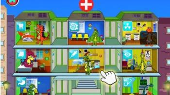 Dino Hospital HD App: Screenshot #1