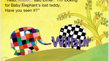 Elmer and the Lost Teddy App: Screenshot #3
