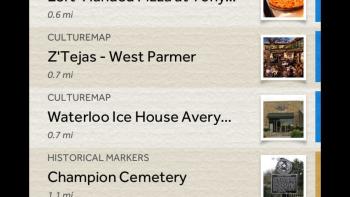 Field Trip App: Screenshot #3